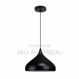 Minimalist Teardrop Pendant Lamp – Black/Colorful Variants