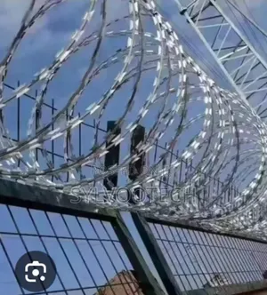 Barb Wire Fence Installation