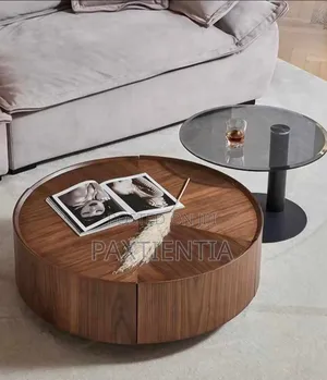 Wooden and Glass 2 in 1 Center Table