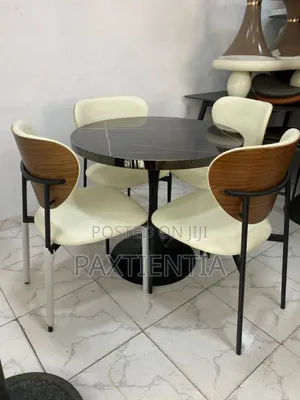 4 Seater Dinning With Wooden Back