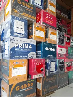 Quality Car Batteries 75ah Korea T °