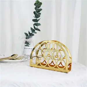 Quality Gold Serviette Holder 2 Designs Available