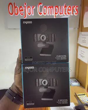 Rapoo C200s 720p Hd Webcam With Microphone