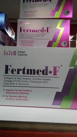 Fertmed F Myoinositol, Coq 10 and Omega 3 Caps