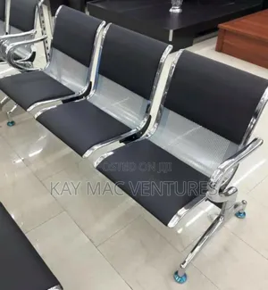 3seater Airport Visitors Chair With Leather