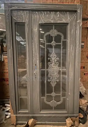 Gray Design Door
