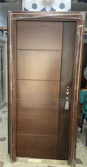 Brown Color Fireproof Door