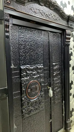 Full Moon Copper Cast Door