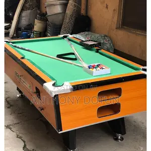 Local Marble and Coin Snooker Table