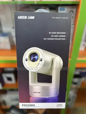 Green Lion Prisma Portable Projector 5200mah.