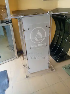 Stronger Word Acrylic Pulpit