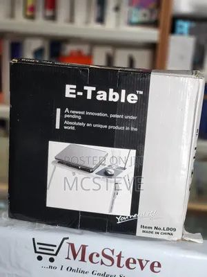 E-Table Laptop Stand With Usb Cooling Fan