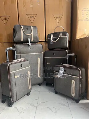 Quality Set of 6 Mont Blanc Luggage Box