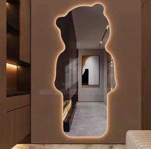 Bear Shaped Full Body Mirrors With Lights