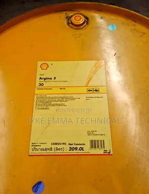 Shell Argina S3 30 Drum (209l)