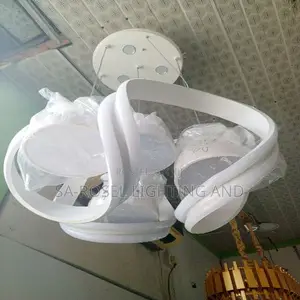 4 in 1 Led Droplight Chandelier Fitting With Twisted Ring