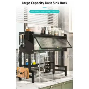 Adjustable Cabinet Over The Sink Plate Rack 85cm