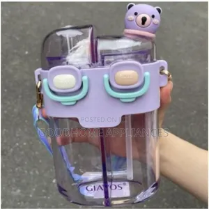 Kawaii Double Sided Animal Pastel Bottle
