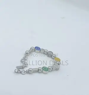 Ski Stylish Men's Steel Link Bracelet