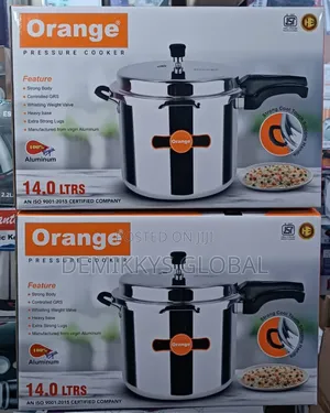 Orange Pressure Pot 14l
