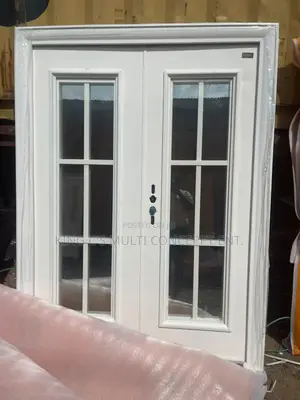 5ft Thick Guage French Glass Door