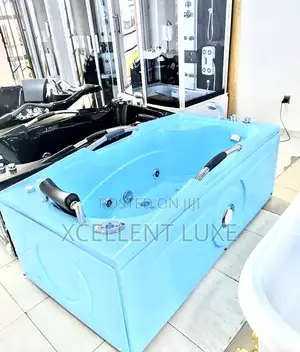 Blue Single Jacuzzi Bathtub