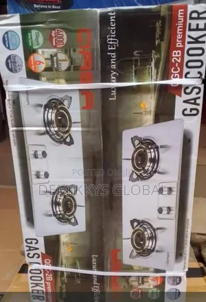 Qasa Gas Cooker .2 Burner Auto Ignition