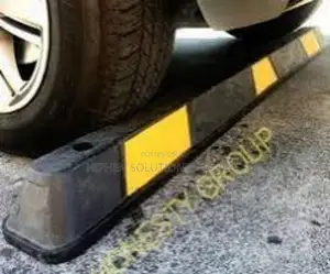 Car And Trailer Stop Aid - Black/Yellow Stripe