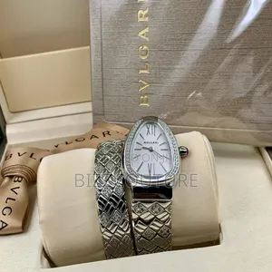 Original Bvlgari Silver Stainless Steel Watch