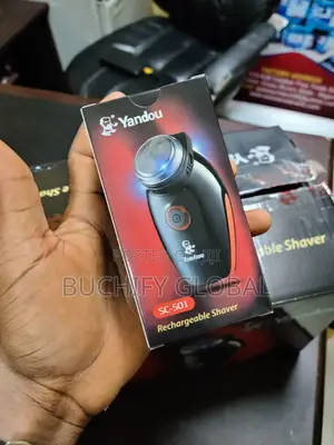 Black Yandou Rechargeable Shaver