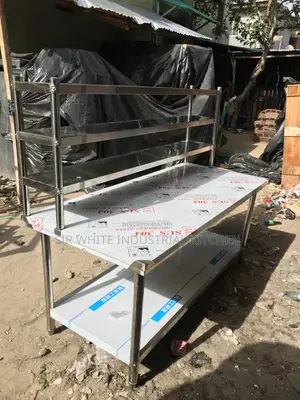 4-Step Stainless Steel Work Table