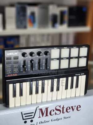 Worlde Panda Mini Usb Keyboard and Drum Pad Midi Controller