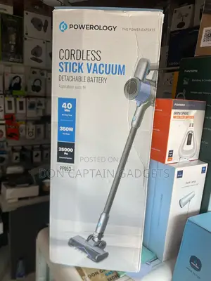 Powerology Cordless Stick Vacuum Detachable Battery Pp053