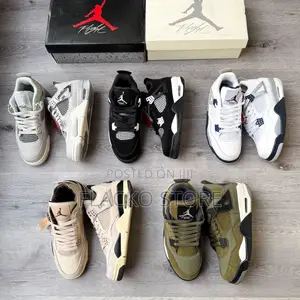Original Air Jordan 4 Retro Sneakers