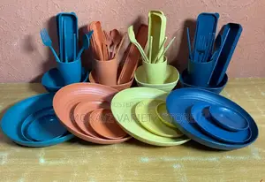 24pcs/Set Healthy Eco-Friendly ‘Pp Material Dinnerware