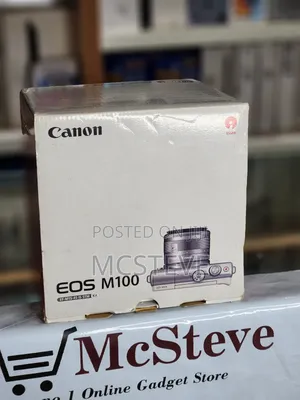 Canon Eos M100 24.2mp Mirrorless Camera With Wi-Fi and NFC