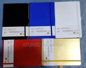 De Santos Different Colors of Notepad