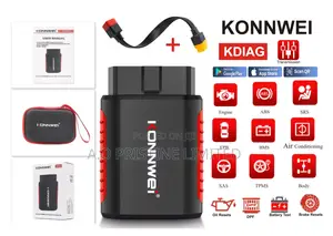 Konnwei Kdiag Car Scanner With Obd Cable Lifetime Free Use