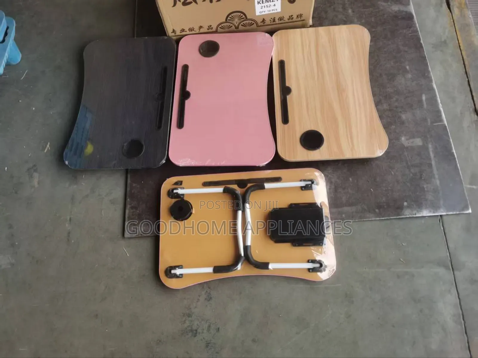 Foldable Laptop Table With Drawer