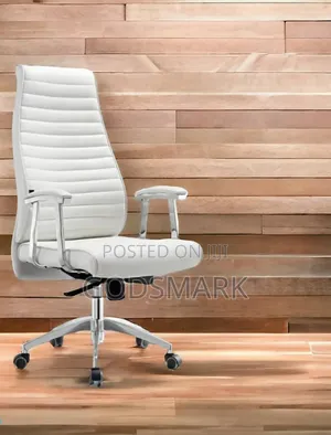 Adjustable White Office Chair Swivel