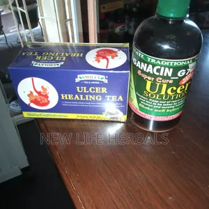 Ghanacin Ulcer Solution Healing Tea Combo