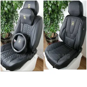 Quality Black Leather Seat Covered