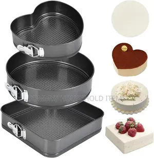 3set Cake Pan / Cake Mold / Baking Pan