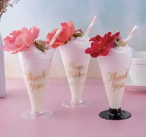Acrylic Ice-Cream/Drink Cup - 190ml