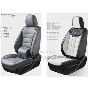 Ash and Cream Seat Cover
