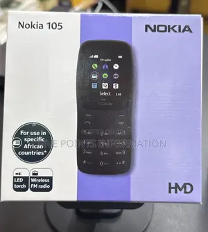 New Nokia 105 Black