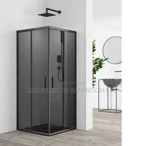 Black Shower Room Set