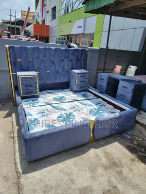 Set of 6by6 Bed Stand With Complete Accessories.