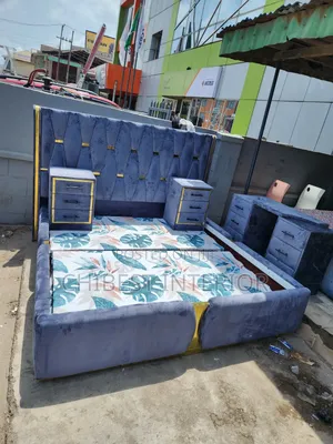 Grey Coloured 6by6 Bed Frame
