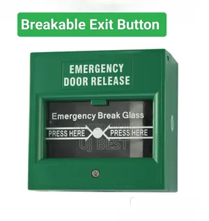 Break Glass Emergency Exit Button